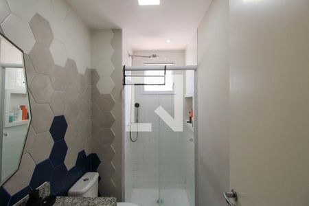 Banheiro da Suíte de apartamento à venda com 2 quartos, 56m² em Vila Prudente, São Paulo