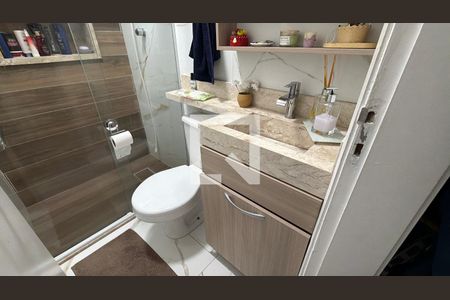 Banheiro da Suíte de casa à venda com 3 quartos, 160m² em Vila Prudente, São Paulo