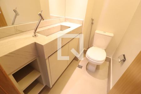 Lavabo de apartamento para alugar com 2 quartos, 86m² em Jardim Sul, Uberlândia