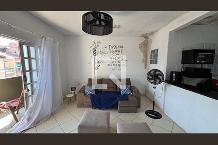 Sala de casa à venda com 3 quartos, 125m² em Parque Itrapoã, Santo André