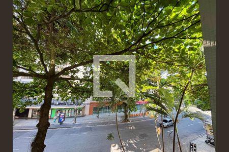 Sala - vista de apartamento para alugar com 2 quartos, 45m² em Leblon, Rio de Janeiro