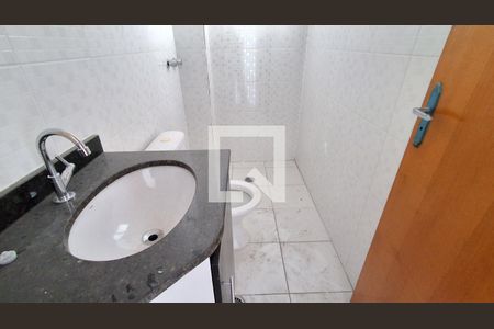 Banheiro Social  de apartamento à venda com 1 quarto, 50m² em Vila Caminho do Mar, São Bernardo do Campo