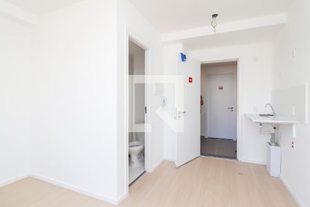 Quarto / Cozinha de apartamento à venda com 1 quarto, 19m² em Vila Santana, São Paulo