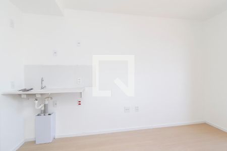 Quarto / Cozinha de apartamento à venda com 1 quarto, 19m² em Vila Santana, São Paulo