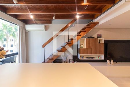 Sala de apartamento à venda com 1 quarto, 50m² em Itaim Bibi, São Paulo