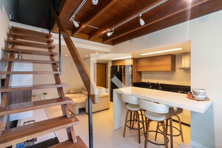 Sala de apartamento à venda com 1 quarto, 50m² em Itaim Bibi, São Paulo