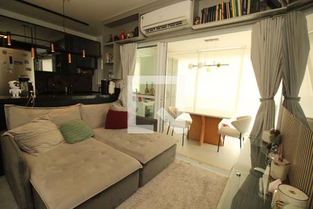 Sala de apartamento à venda com 1 quarto, 45m² em Vila Mariana, São Paulo