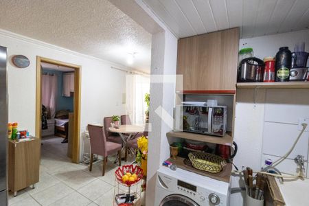 Cozinha e Área de Serviço de apartamento para alugar com 2 quartos, 45m² em São José, Porto Alegre