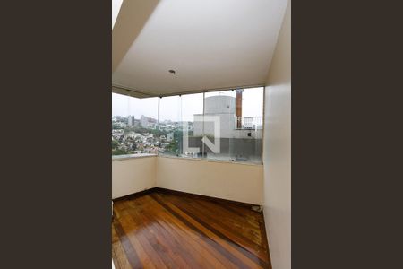 Varanda da Sala de apartamento à venda com 4 quartos, 288m² em Santa Lúcia, Belo Horizonte