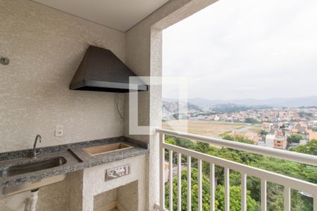 Varanda Gourmet de apartamento para alugar com 2 quartos, 56m² em Vila Sabatino, Guarulhos
