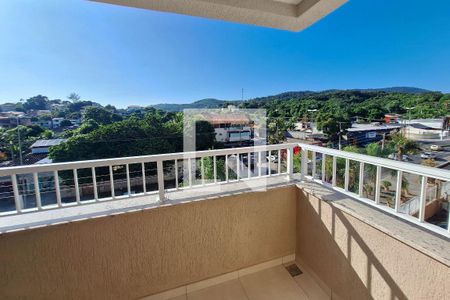 Varanda da Sala de apartamento à venda com 2 quartos, 61m² em Badu, Niterói