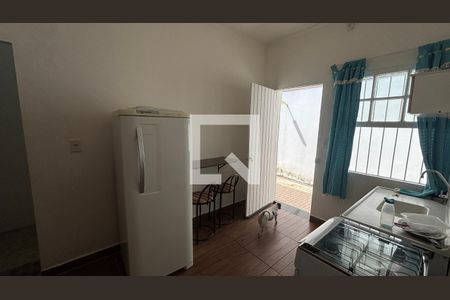 Quarto - Cozinha de kitnet/studio para alugar com 1 quarto, 20m² em Vila Sao Pedro, Santo André