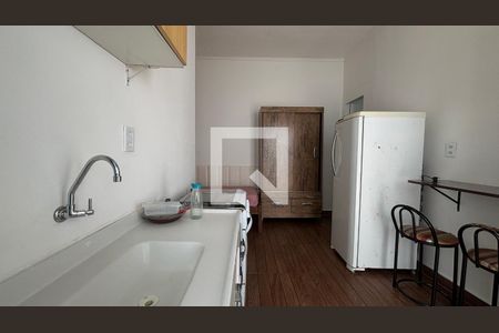 Quarto - Cozinha de kitnet/studio para alugar com 1 quarto, 20m² em Vila Sao Pedro, Santo André