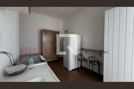 Quarto - Cozinha de kitnet/studio para alugar com 1 quarto, 20m² em Vila Sao Pedro, Santo André