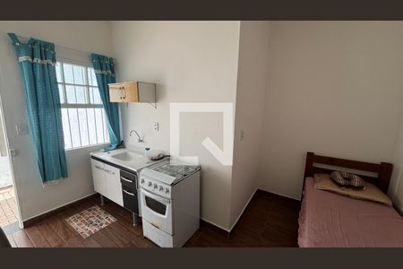 Quarto - Cozinha de kitnet/studio para alugar com 1 quarto, 20m² em Vila Sao Pedro, Santo André