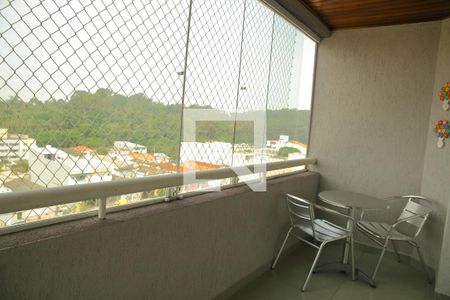 Sacada da Sala  de apartamento à venda com 2 quartos, 87m² em Baeta Neves, São Bernardo do Campo