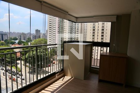 Sala de apartamento para alugar com 2 quartos, 52m² em Cidade Monções, São Paulo