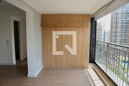 Sala de apartamento para alugar com 2 quartos, 52m² em Cidade Monções, São Paulo