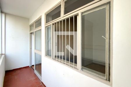 Varanda da Sala de apartamento à venda com 3 quartos, 100m² em Centro, Belo Horizonte