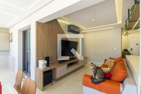 Sala de apartamento à venda com 4 quartos, 105m² em Tatuapé, São Paulo