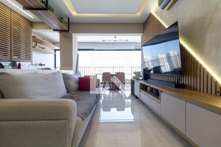 Sala de apartamento à venda com 4 quartos, 105m² em Tatuapé, São Paulo