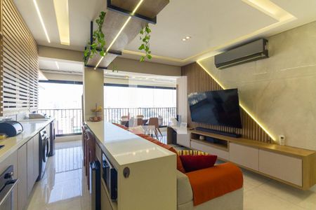 Sala de apartamento à venda com 4 quartos, 105m² em Tatuapé, São Paulo