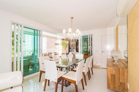 Sala de Jantar de apartamento à venda com 3 quartos, 178m² em Jardim Analia Franco, São Paulo