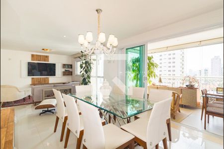 Sala de Jantar de apartamento à venda com 3 quartos, 178m² em Jardim Analia Franco, São Paulo