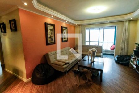 Sala de apartamento à venda com 3 quartos, 119m² em Jardim Maria Rosa, Taboão da Serra