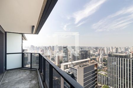 Varanda de apartamento à venda com 1 quarto, 60m² em Vila Olímpia, São Paulo