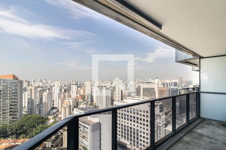 Varanda de apartamento à venda com 1 quarto, 60m² em Vila Olímpia, São Paulo