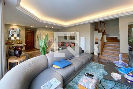 Sala de apartamento para alugar com 5 quartos, 338m² em Lourdes, Belo Horizonte