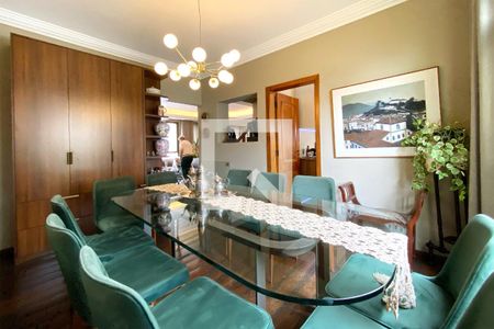 Sala de Jantar de apartamento para alugar com 5 quartos, 338m² em Lourdes, Belo Horizonte