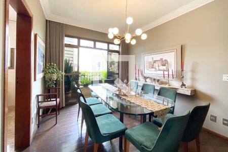 Sala de Jantar de apartamento para alugar com 5 quartos, 338m² em Lourdes, Belo Horizonte