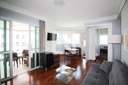 Sala de apartamento para alugar com 2 quartos, 60m² em Vila Olímpia, São Paulo