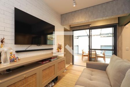 Sala de apartamento para alugar com 1 quarto, 63m² em Pinheiros, São Paulo