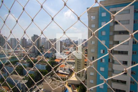 Vista da varanda de apartamento à venda com 2 quartos, 60m² em Vila Valparaíso, Santo André