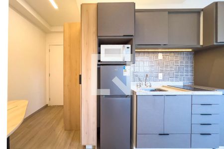 Cozinha de kitnet/studio para alugar com 1 quarto, 35m² em Ipiranga, São Paulo
