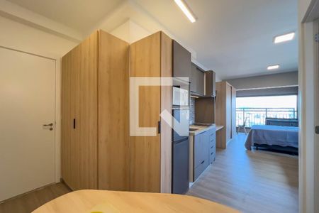 Cozinha de kitnet/studio para alugar com 1 quarto, 35m² em Ipiranga, São Paulo