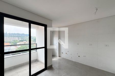 Sala de Jantar de apartamento à venda com 2 quartos, 55m² em Jardim Vera Cruz, São Bernardo do Campo