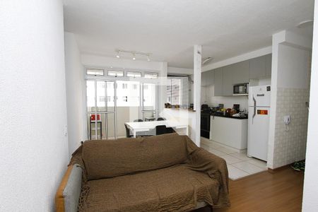 Sala de apartamento para alugar com 3 quartos, 66m² em Jk, Contagem