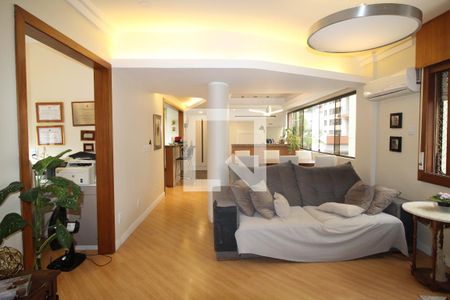 Sala de apartamento à venda com 3 quartos, 103m² em Petrópolis, Porto Alegre