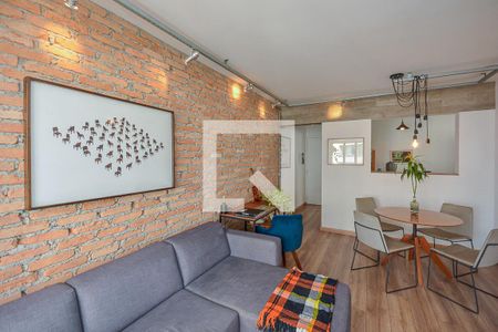 Sala de apartamento à venda com 2 quartos, 65m² em Vila Isa, São Paulo