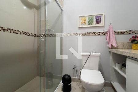 Banheiro da Suíte de casa para alugar com 2 quartos, 70m² em Vila Herminia, Guarulhos