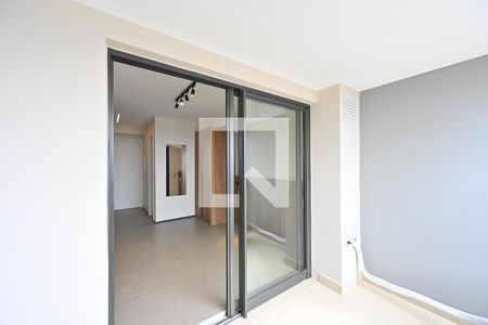 Varanda de kitnet/studio para alugar com 1 quarto, 27m² em Vila Clementino, São Paulo