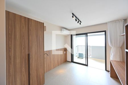 Sala/quarto de kitnet/studio para alugar com 1 quarto, 27m² em Vila Clementino, São Paulo