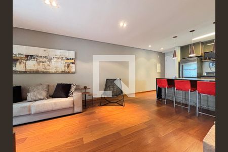 Sala de apartamento para alugar com 2 quartos, 76m² em Vila Olímpia, São Paulo