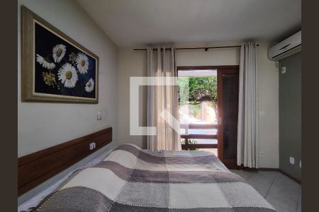 Sala - quarto de kitnet/studio para alugar com 1 quarto, 55m² em Lagoa da Conceição, Florianópolis