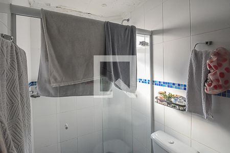 Banheiro da Suíte de casa de condomínio à venda com 3 quartos, 73m² em Suiço, São Bernardo do Campo