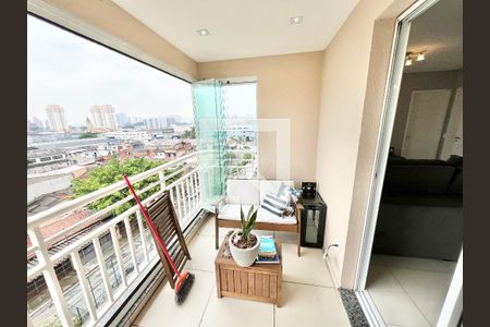 Varanda da Sala de apartamento à venda com 2 quartos, 78m² em Jardim Pereira Leite, São Paulo